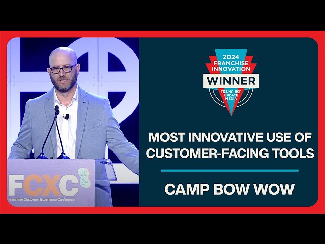 Camp Bow Wow Wins Award for Most Innovative Use of Customer-Facing Tools at #FCXC24