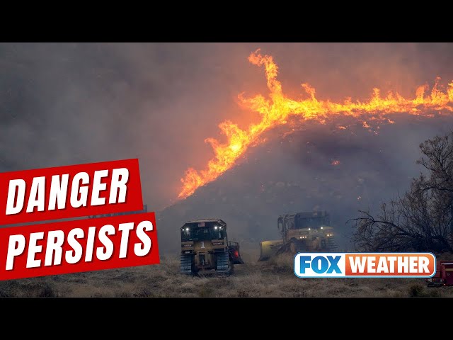 Wildfire Danger Persists In Southern California As New Blazes Ignite