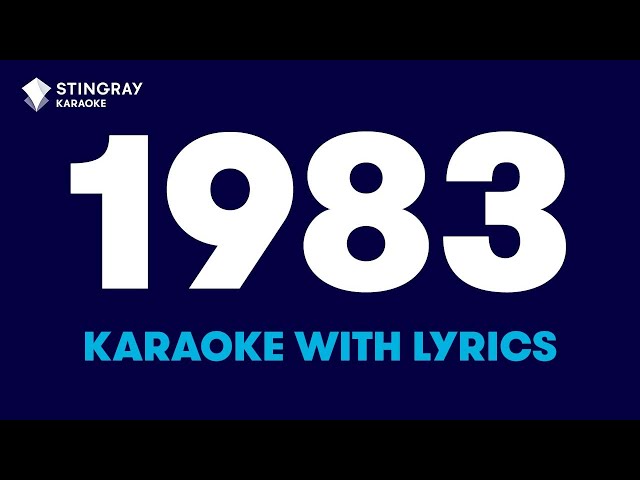 BEST SONGS FROM 1983 IN KARAOKE WITH LYRICS | Non Stop Karaoke Music Playlist by  @StingrayKaraoke