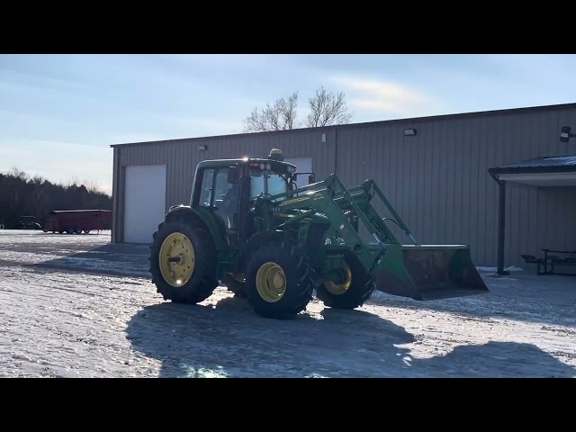 John Deere 6430 Premium 4x4 tractor wloader