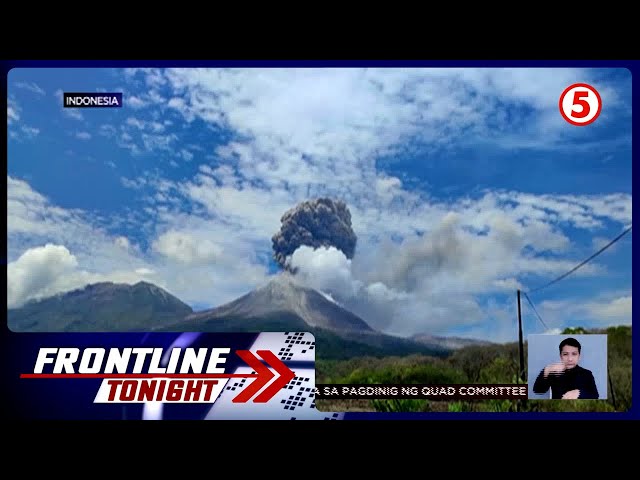 10 patay sa pagsabog ng bulkan sa Indonesia | Frontline Tonight