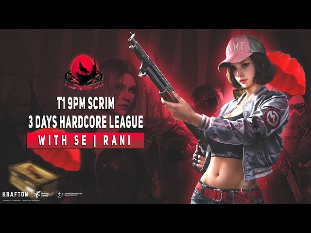 Samakhushi Esports T1 9pm 1 Days hardcore league Day 2 | ROAD TO 6K | PUBG MOBILE