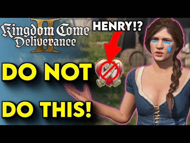 10 MAJOR MISTAKES To Avoid In Kingdom Come Deliverance 2! - (KCD2 Tips and Tricks)