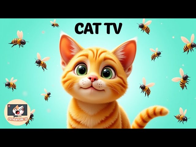 CAT GAMES | Ultimate Cat TV Compilation Vol 10 | 3 HOURS of Non-Stop Action for Your Playful Cat🐝🦋🐜🐭