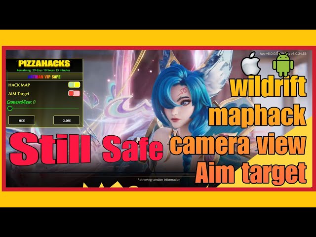 wildrift urf with maphack+camera view+aim target.. still safe android/ios