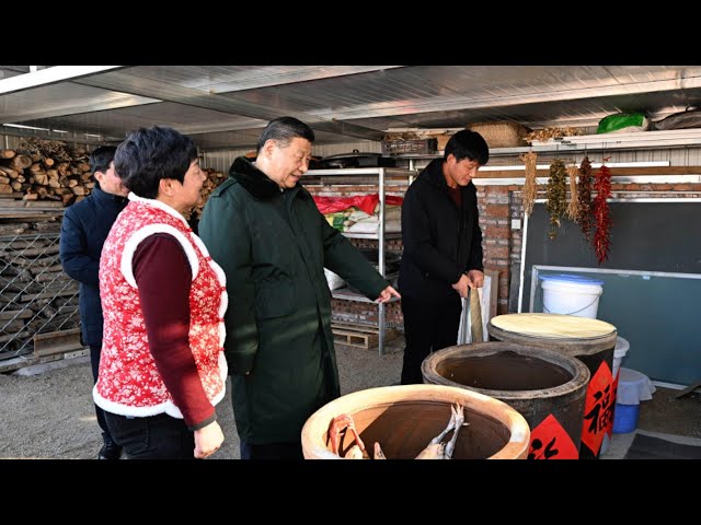 President Xi Jinping visits flood-affected residents in NE China