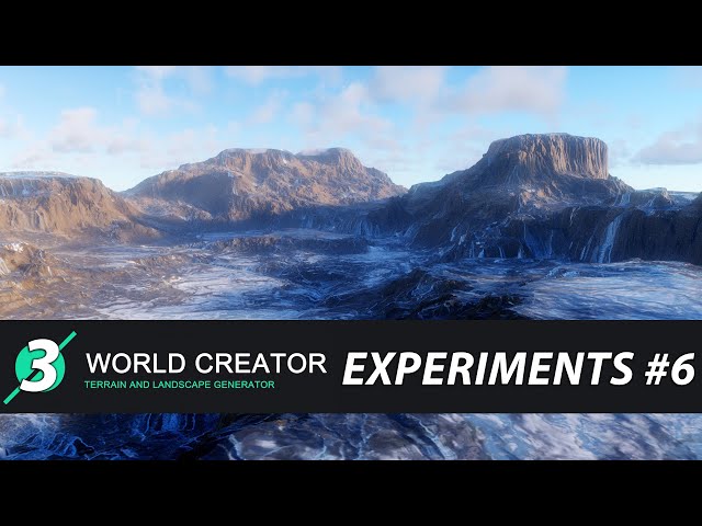 World Creator 3. Alpha.(build from 11 nov-2020) Experiments #6