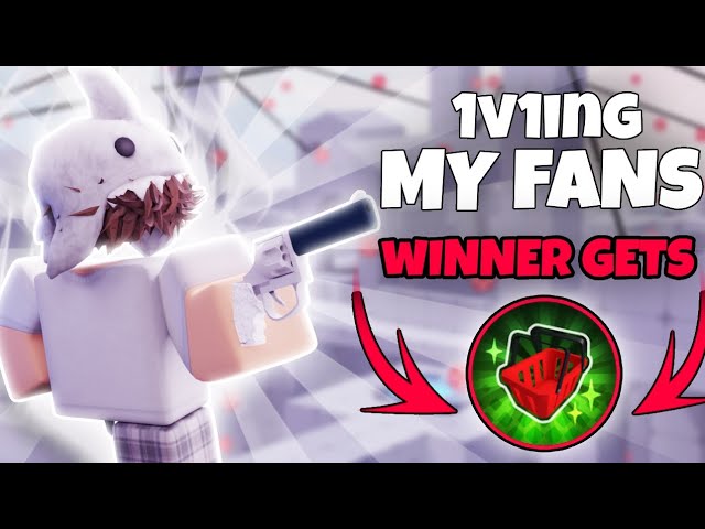 I 1v1ed my FANS in RIVALS ( Roblox )