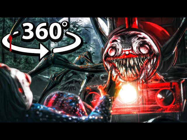 360° Choo Choo Charles Nightmare Horror in VR