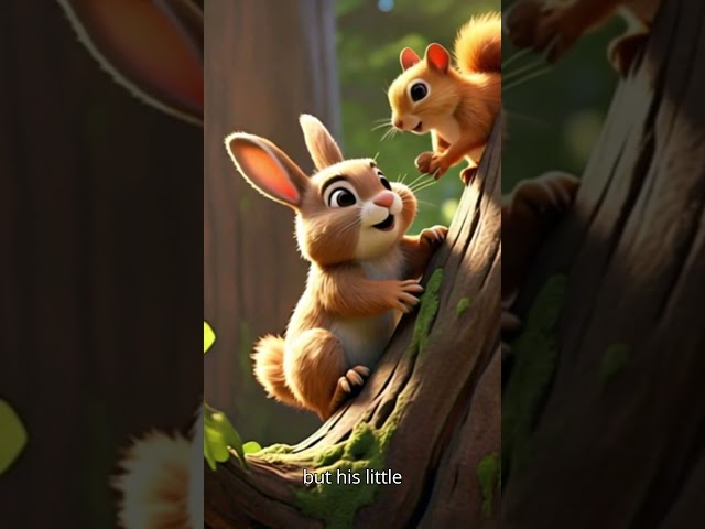 🐰 Benny & Pip: The Power of Friendship! 🐿️ #3danimation #animation #farmlifeforkids #cartoon