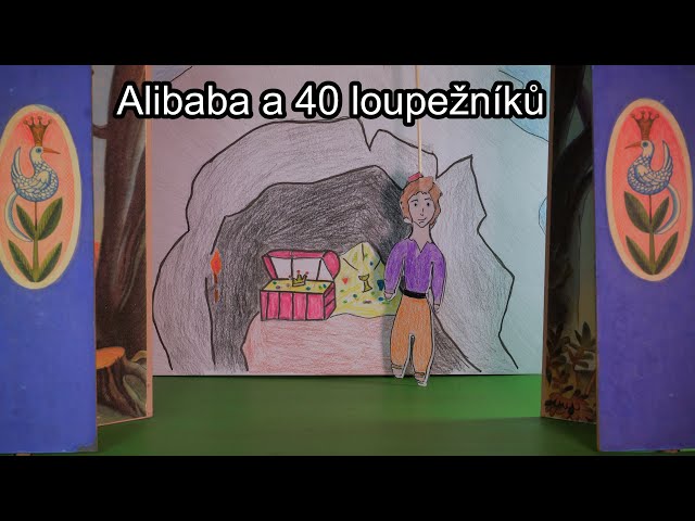 Alibaba a 40 loupežníků - loutková pohádka / Babiččiny pohádky