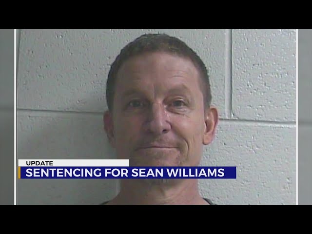 Sean Williams faces up to 95 years at Monday sentencing