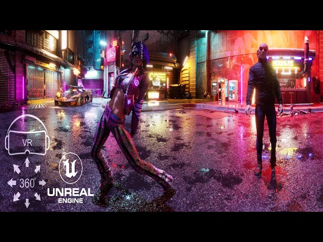 Unreal Engine 5 360 VR Metaverse Music Video