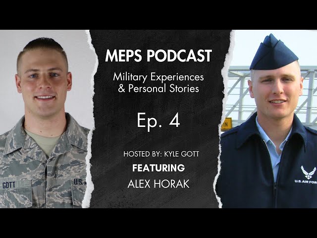 MEPS Podcast Ep. 4 | Alex Horak: From Enlisted maintainer to a civilian commercial pilot