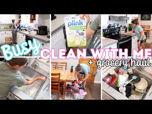 GET IT ALL DONE | WHOLE HOUSE CLEAN WITH ME AND GROCERY HAUL