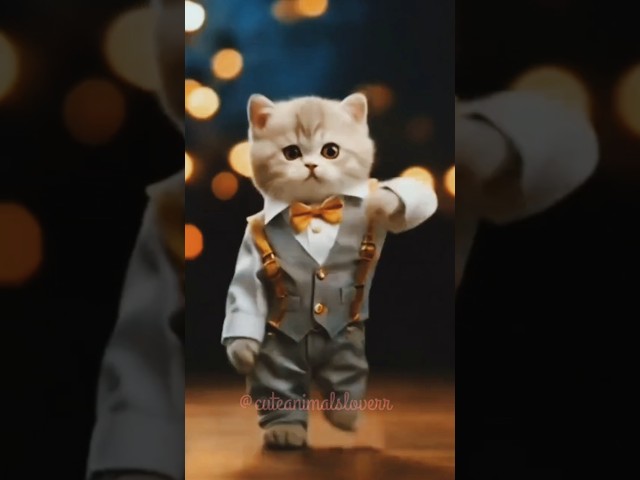 DJ Cat 😺 Funny Cat #dancingcat #cuteecats #catdancer #funnyanimal #funnycat #catlover #shortvideo