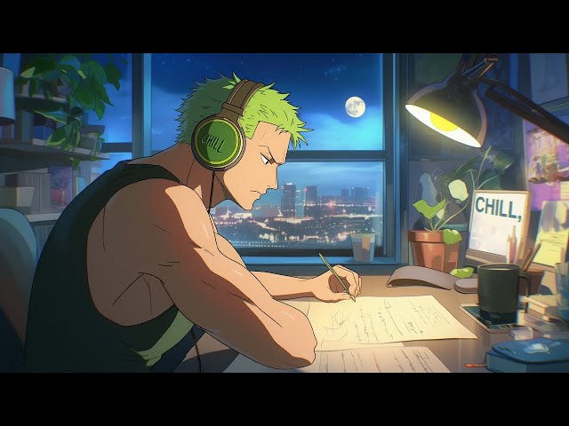 Lofi Roronoa Zoro One Piece - Anime Lofi hip hop mix -  Music help to Focus, Study, Work 💪