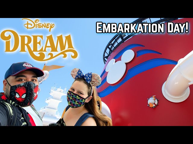 IT'S EMBARKATION DAY! First Disney Cruise To Sail From The USA! Disney Cruise Vlog 1