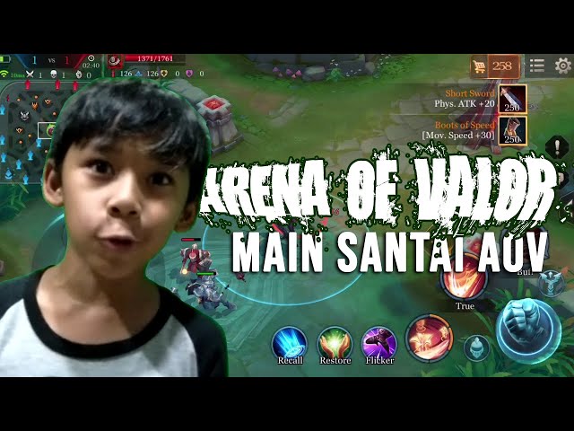 MAIN SANTAI GARENA AOV ARENA OF VALOR INDONESIA SANTUY AJA