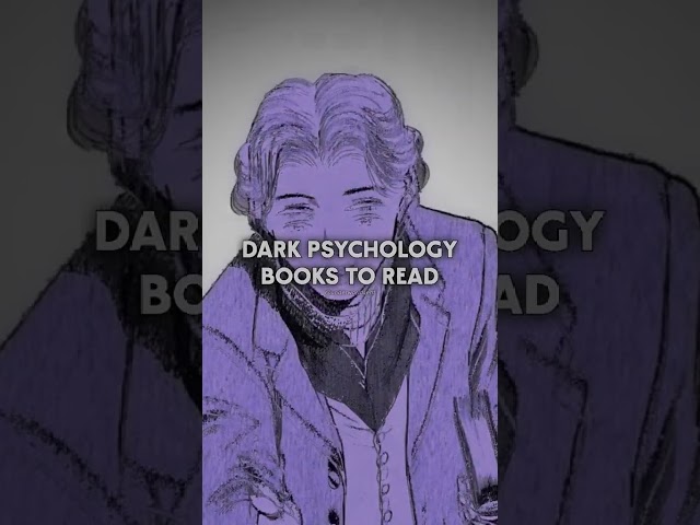 DARK  PSYCHOLOGY BOOKS TO READ