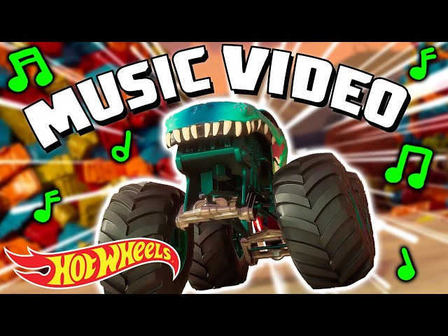 "Here Come the Creatures" | Official Hot Wheels Monster Trucks Music Video! 🎵