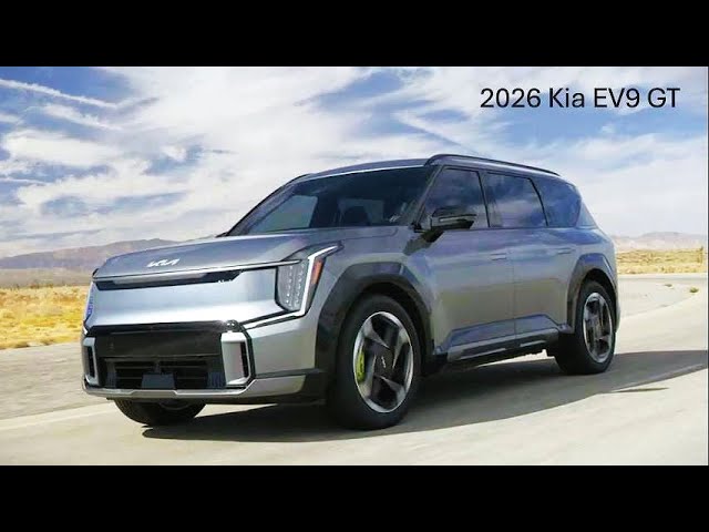 New Kia EV9 GT (2026) Perfect three-row family SUV!