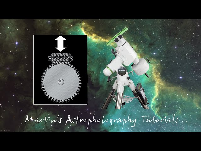 Tuning the Backlash on a Skywatcher HEQ5 Pro Mount