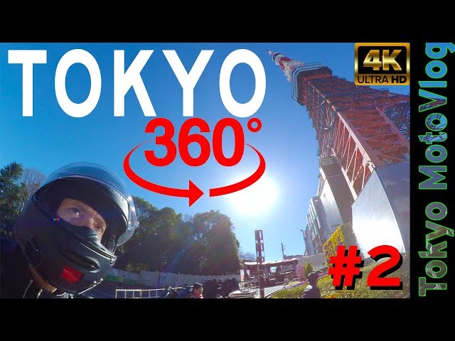 My TOKYO Motorcycle Ride in [ 360 ] | This what I saw! - A 360° 4K Experience