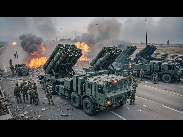 8 minutes ago! Arriving in Kyiv, US Convoy of 500 ATACMS Missiles Intercepted by Russian Forces