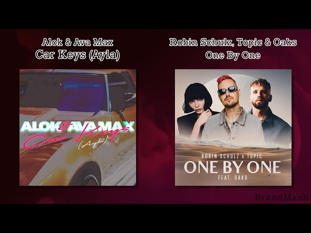 Robin Schulz, Topic, Alok & Ava Max - One By One / Car Keys (Mashup)