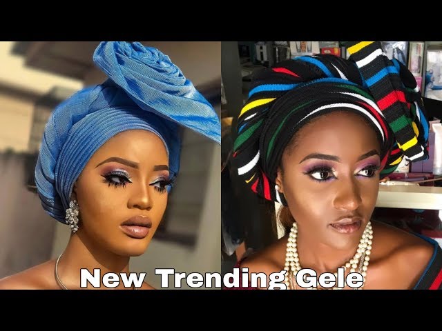 BEGINNERS/ HOW TO TIE SIMPLEST TRENDING GELE FOR BEGINNERS | How to Tie Gele | Ocube Glamour