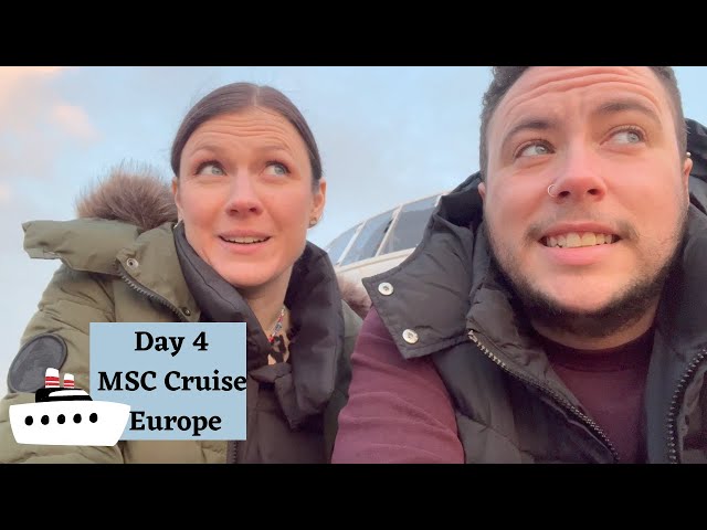 MSC Cruise Virtuosa Northern Europe Day 4 - at sea