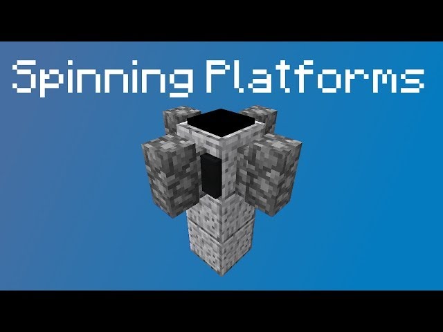 Spinning Platforms in Minecraft 1.8 - Redstone Creation