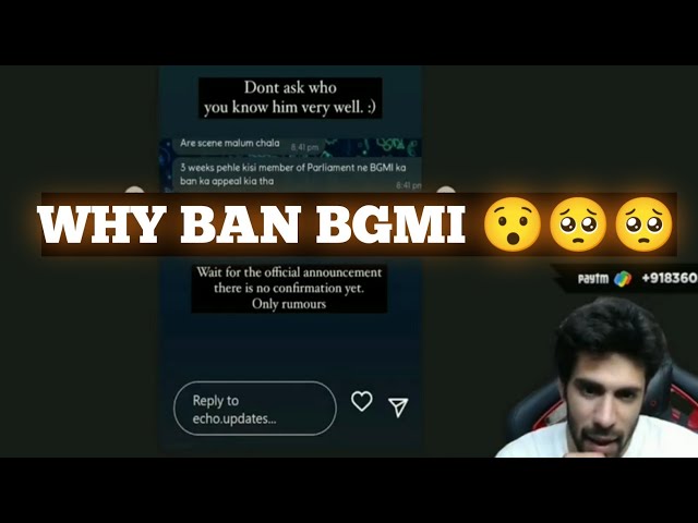 Ocean reveal why Bgmi ban😞 || Jonathan live sad🥺 #bgmi #jonathan #oceansharma