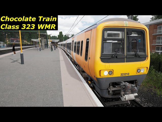 Chocolate Train - Class 323 WMR || Train Sim World 3