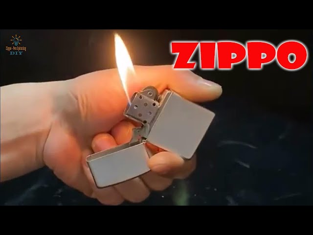 How to skillfully and creatively turn and turn on zippo - tutorial 3 (P67)