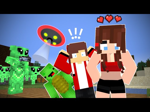 Maizen : Save JJ Sister From Fake JJ Alien - Minecraft Animation Jj & Mikey