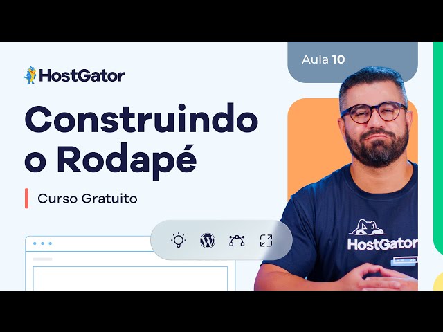 Rodapé no WordPress: Aula 10 | Curso WordPress Grátis 2025