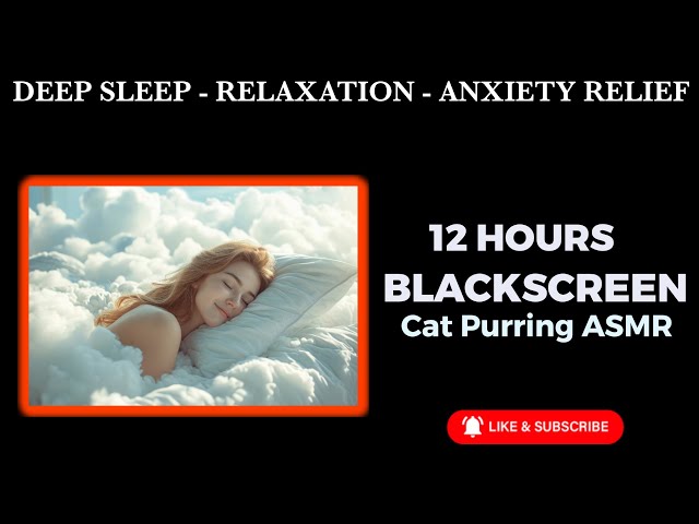 12 HOURS ASMR | BLACKSCREEN, NO ADS! 💤🙏 #ANXIETYRELIEF #DEEPSLEEPSOUNDS #RELAXATION