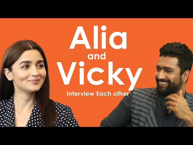 Alia Bhatt And Vicky Kaushal Interview Each Other | Candid Talks | Raazi | MissMalini