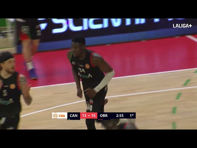 Resumen GRUPO ALEGA CANTABRIA 19 - 26 MONBUS OBRADOIRO | J. 19 Primera FEB (SUSPENDIDO)