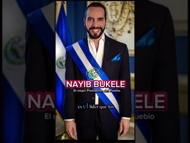 Canción a Nayib Bukele #fyp #musica #videomusical