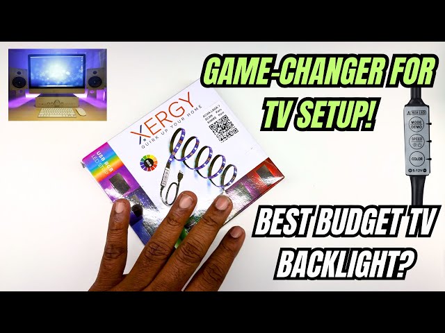 TV Backlight with Mini Controller: Easy Setup & Stunning Effects!”Why?