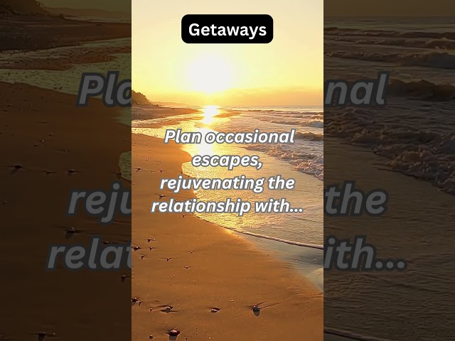 "Escape Together: Romantic Getaways for Lasting Love 💑✈️" #connectioninsights #psychologyfacts