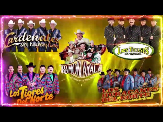 Los Tigres Del Norte, Ramon Ayala, Los Tucanes - Las Mejores Canciones de Música Norteña y Corridos🎸