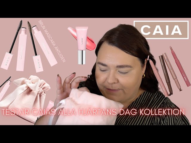 CAIA SLÄPPER ALLA HJÄRTANS DAG KOLLEKTION - Made In Love 💓 Flytande blush, ny mascara och lip crayon