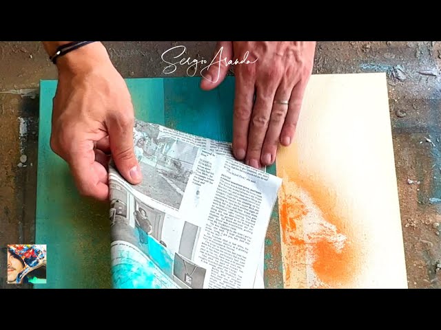 LEARN HOW TO PAINT LIKE A PRO WITH THIS EASY TUTORIAL ABSTRACT PAINTING / HOW TO CREATE AN ABSTRACT