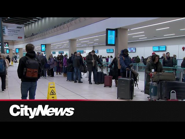 Frosty fiasco at YYC Calgary International Airport