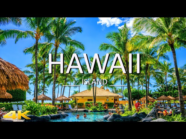 Hawaii (4K UHD) - relaxing music for meditation and sleep. Video with nature - 4K Video HD