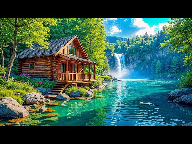 Water Fall Relaxing Music for Anxiety Disorders, Fears, Depression and Eliminate Negative Thoughts